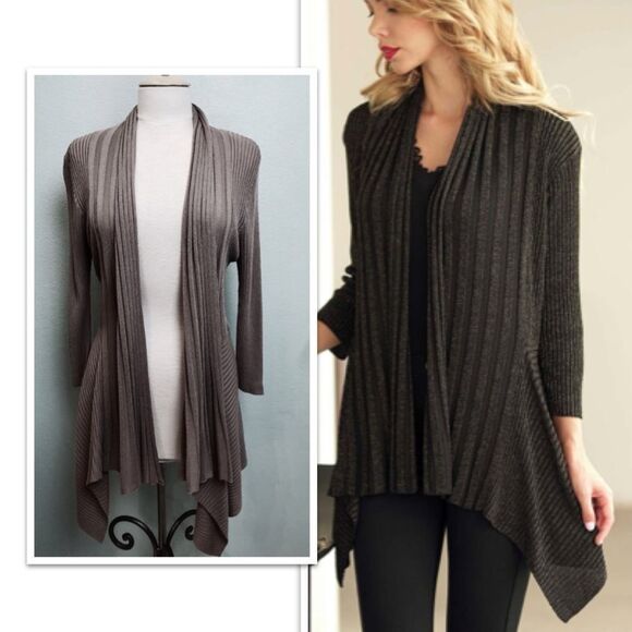 Two Way Wear Lurex Cardigan - Picture 1 of 9
